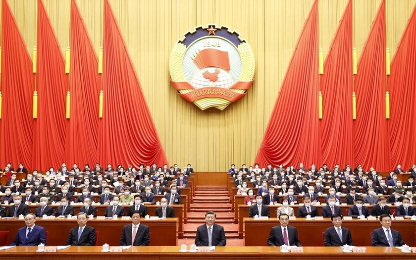 全国政协十三届五次会议在京开幕 习近平等党和国家领导人出席大会