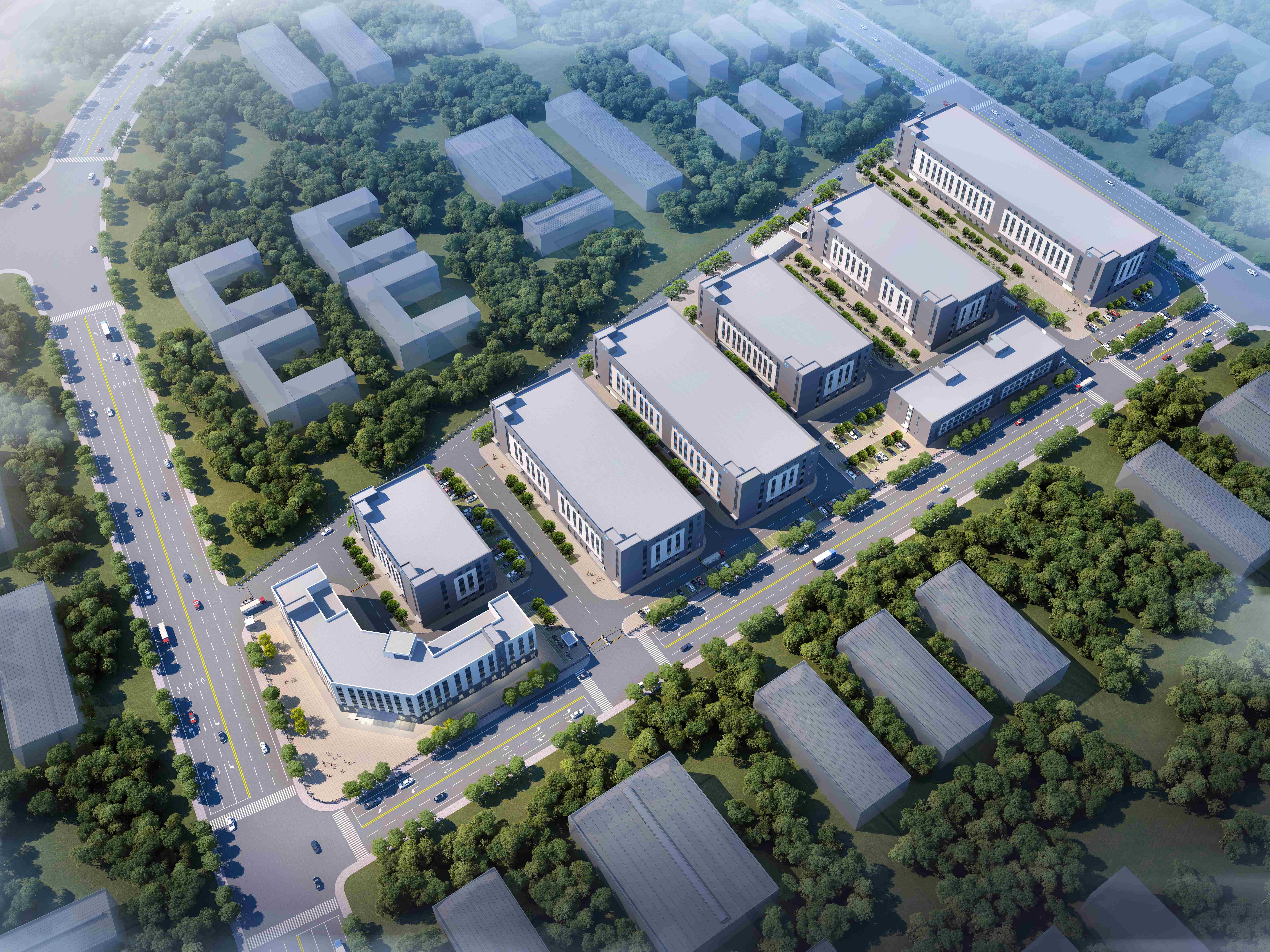 广西东融电子信息产业园(钟山)六期标准厂房建设项目